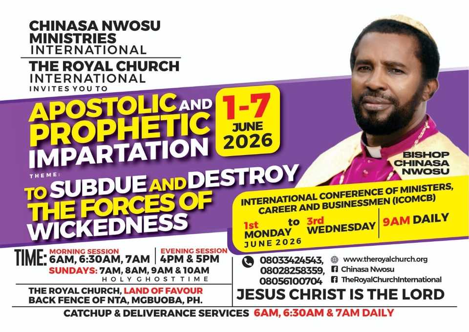 Apostolic and prophetic impartation theme to subdue and destroy the forces of wickedness